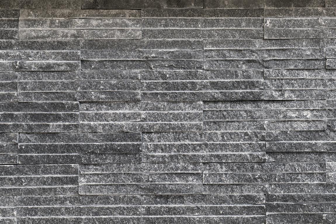 Doğal Duvar Taşı Crystal Black Line Chiseled Marble