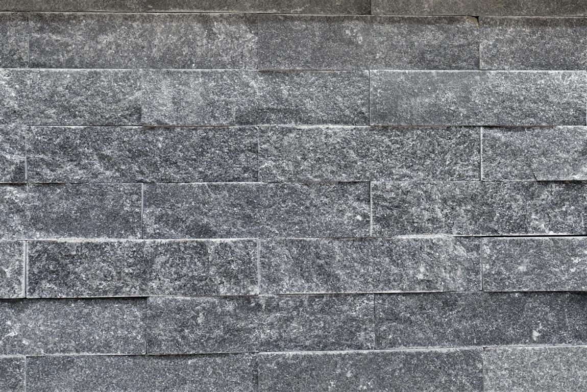 Doğal Duvar Taşı Crystal Black Split Marble