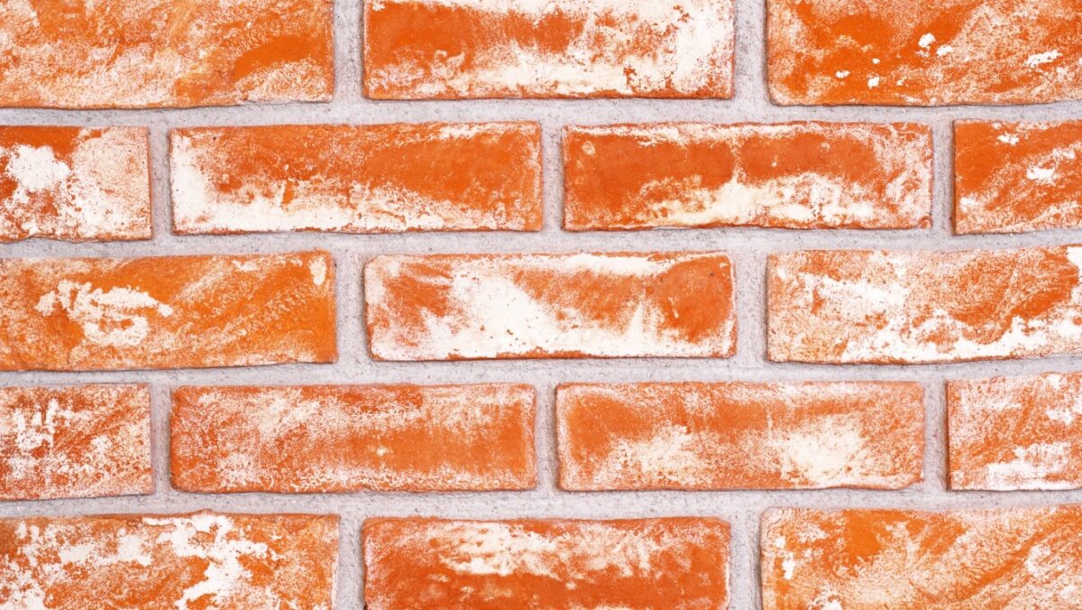 El Yapımı Kaplama Tuğla  308-White Orange