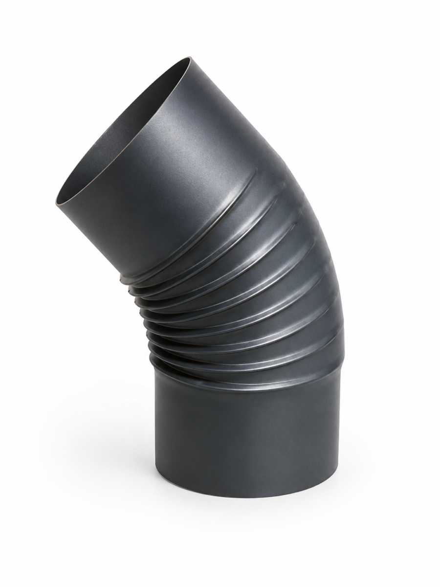 Ø130 mm Blue 45° Dirsek Boru Color - Eco