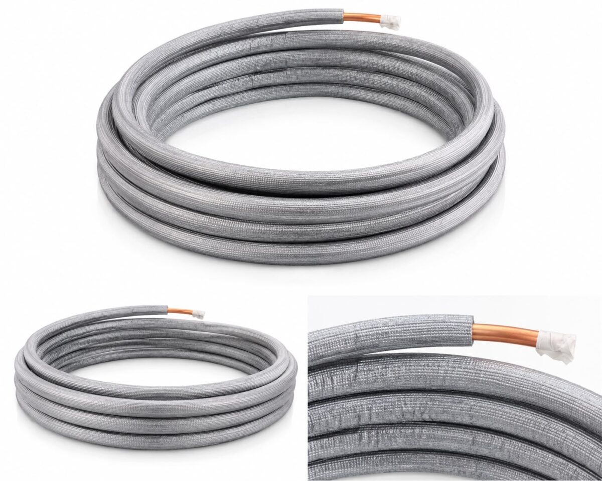 Maxi Tekli Bakır Boru 1/2 x 0.8mm 50 Metre