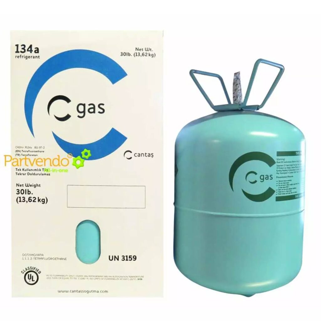 Soğutucu Klima Gazı C Gaz  13.62kg  R134a