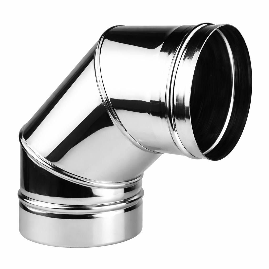 Ø130 mm Çelik 90° Dirsek Boru – Türk Malı