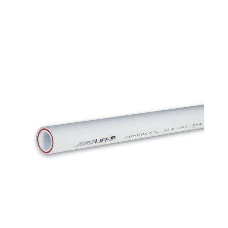 PPRC PN20 Plastik Kompozit Boru 32x3.50mm 4 Metre