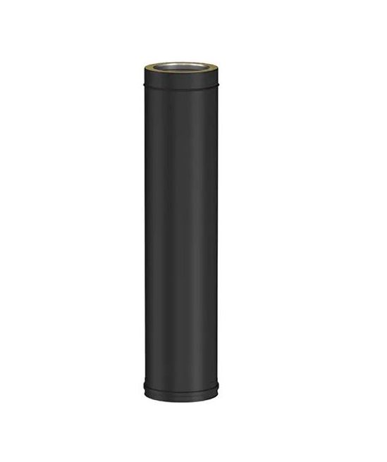 Ø200/250 mm Yalıtımlı Düz Boru Siyah – Türk Malı