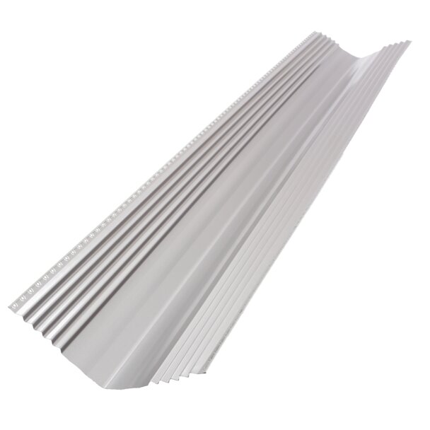 BMI Monier Dere (Vadi) - Gri Çinko  (PROFILO Gris Zinc Nonue Auto-Porteuse)