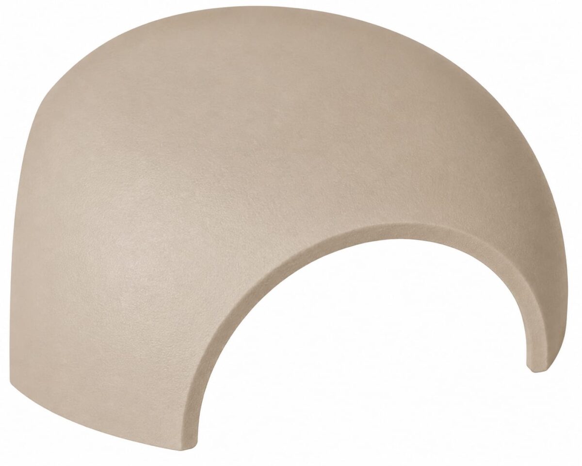 BMI Monier 3 Yönlü Mahya Birleşim Kiremiti - Kum Beji (3-Way Apex / Universal Ridge Walmagne Beige)