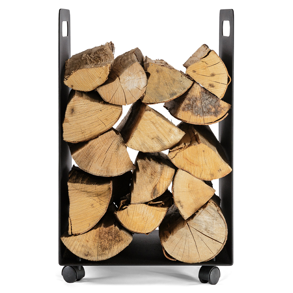 Darco Tekerlekli Metal Odunluk 65,5 × 40 × 40 cm EDGE 1 KND-01-ML.CZ