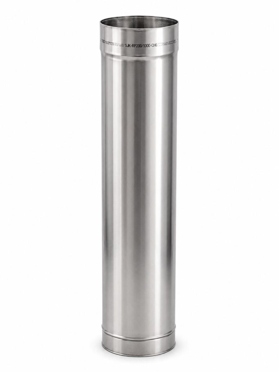 Darco Rura Prosta Ø200 mm Çelik Düz Boru 100 cm  RP200/1000-CH6