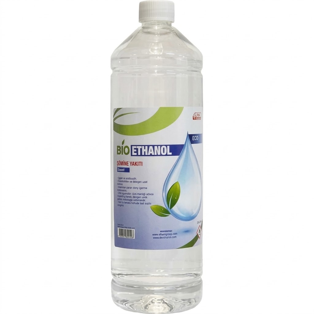 Bio Ethanol Şömine Yakıtı 1lt